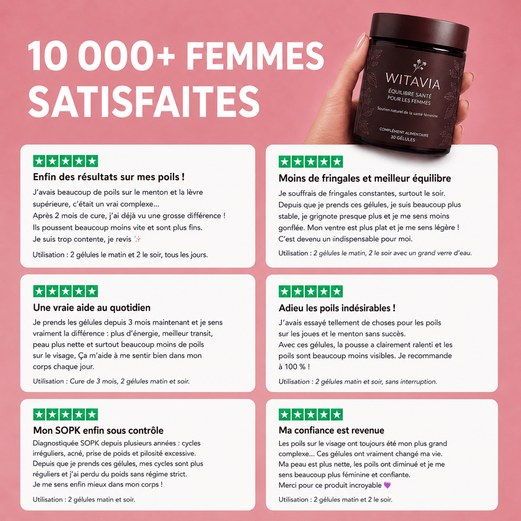 Gummies Witavia — complément alimentaire pour femmes