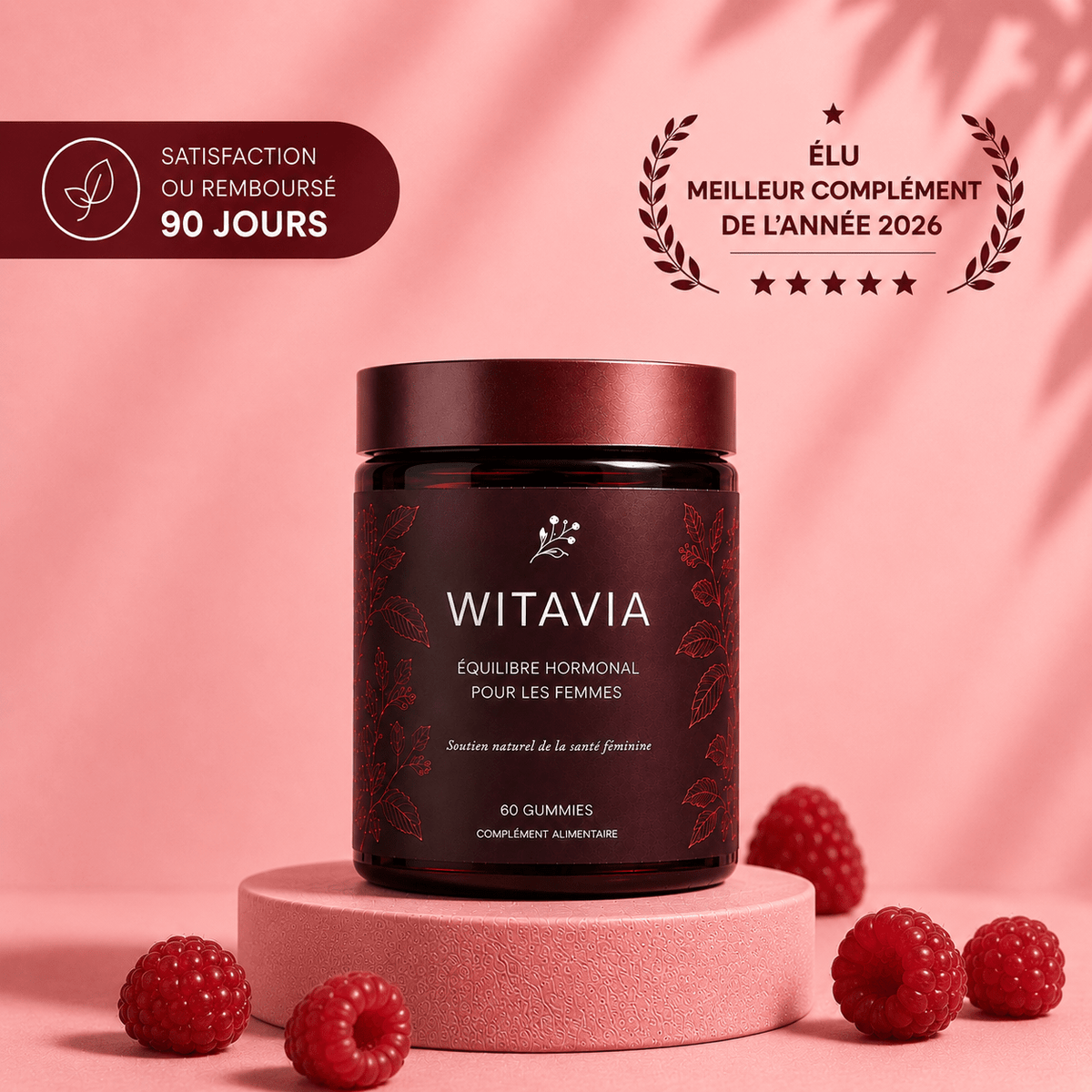 Gummies Poils du Visage & Peau - Complément alimentaire - Witavia